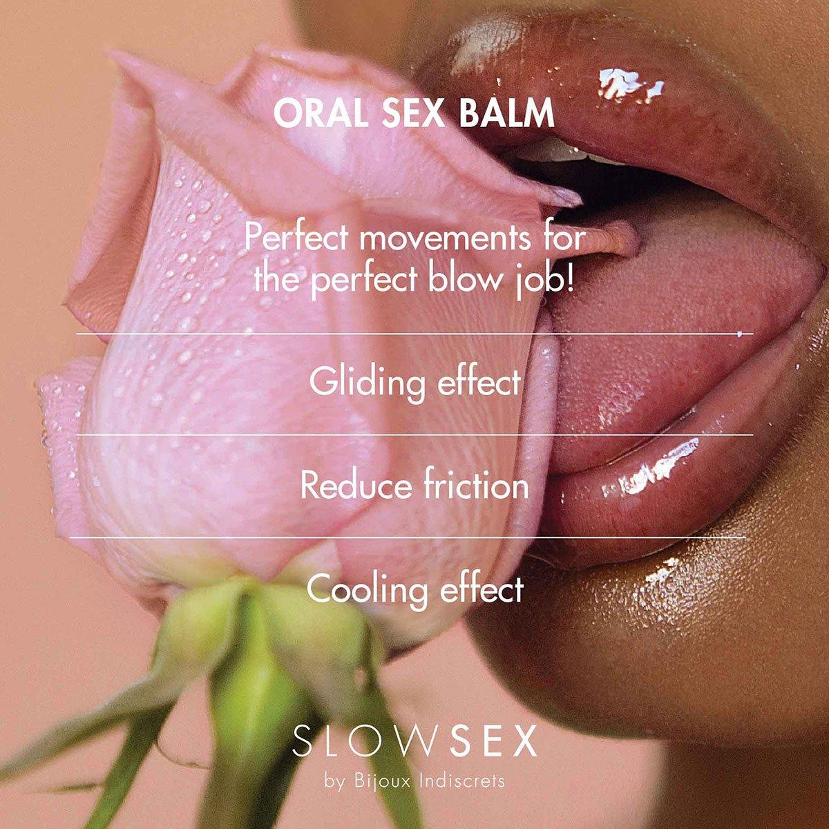 Bijoux Indiscrets Slow Sex Oral Sex Balm .34oz [57487]