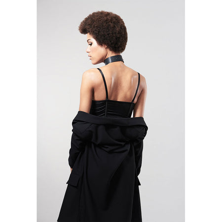 Bijoux Indiscrets Maze Choker with Leash [57553]