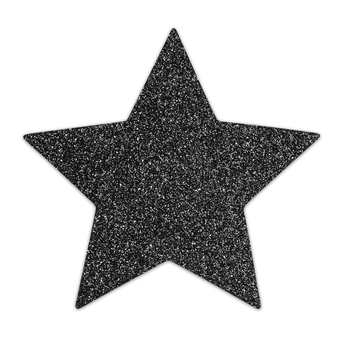Bijoux Indiscrets Flash Pastie - Star Black [57598]