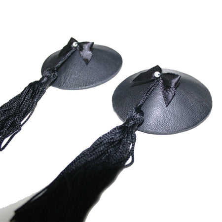 Bijoux Indiscrets Burlesque Pasties Black [57688]