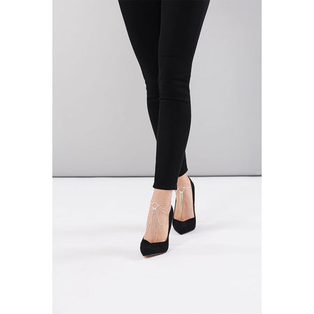 Bijoux Indiscrets Magnifique Feet Chain - Silver [57823]