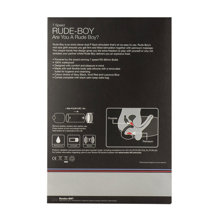 Rude Boy Black [87725]