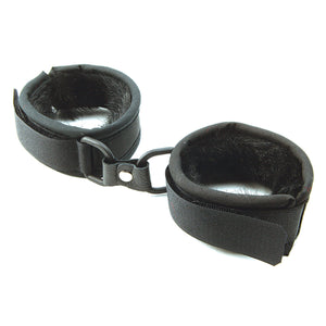 Mink Faux Fur Handcuffs Black [895]