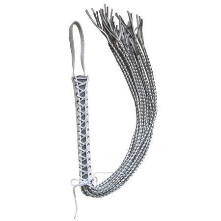 Corset Flogger  - White/Grey [93961]