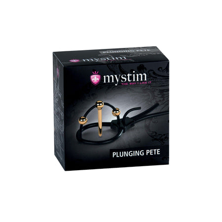 Mystim Plunging Pete - Corona Strap with Urethral Sound [A00423]