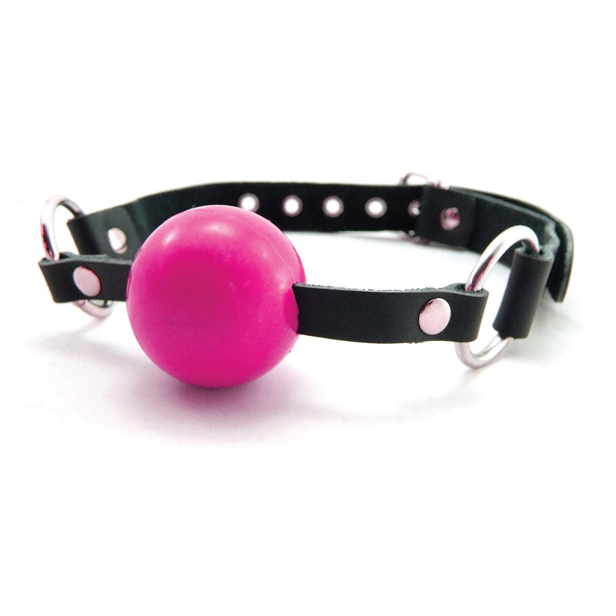Sex Kitten Silicone Ball Gag Pink [A00540]