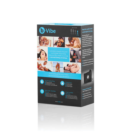 B-Vibe Snug Plug Small - Black [A01438]