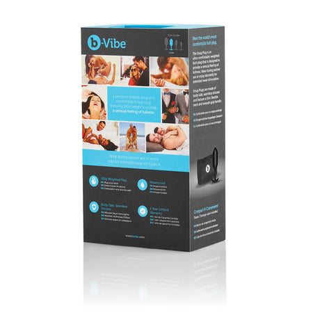 B-Vibe Snug Plug Large - Black [A01442]