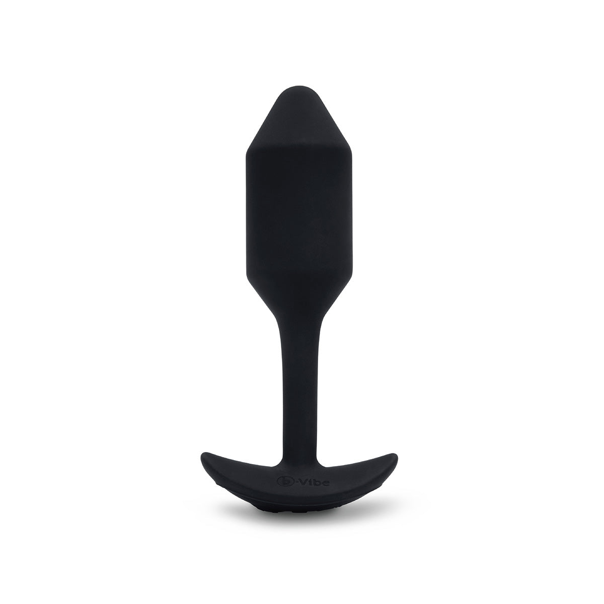 B-Vibe Snug Plug Vibrating Medium - Black [A01463]