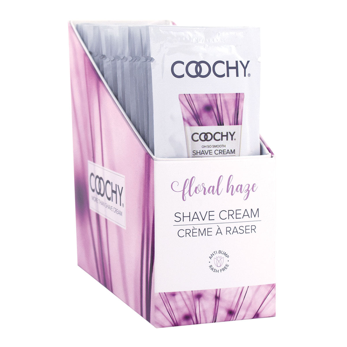 Coochy Shave Cream 15ml. 24pc. Display - Floral Haze [A01817]