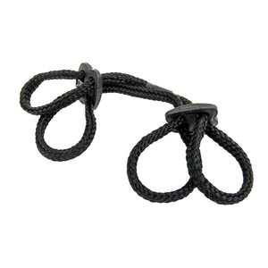 Voodoo Silky Soft Double Wrist Cuffs Black [A03652]