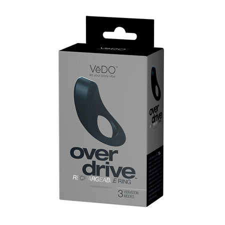VeDO Overdrive Rechargeable Vibe Ring Black [A03914]