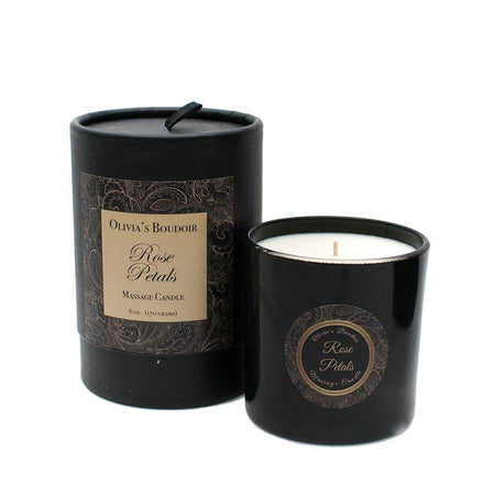 Olivia's Boudoir Candle 6.5oz - Rose Petals [A04728]